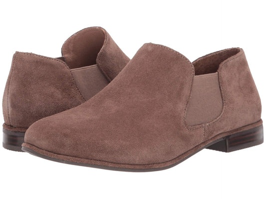 York Nutmeg Suede Me Too Shootie Flat
