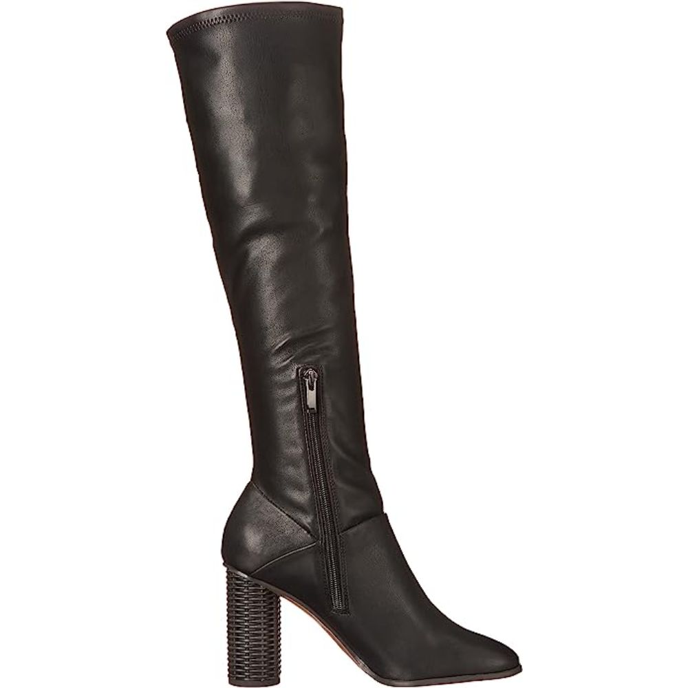 CindyTall Black Synthetic Franco Sarto Boots