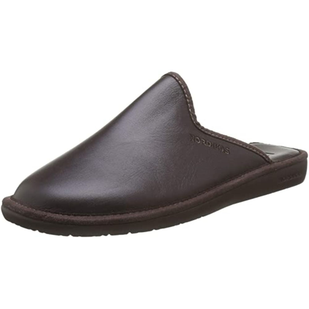 Dublin Brown 131 Nordikas Comfy Slide Mens Slippers