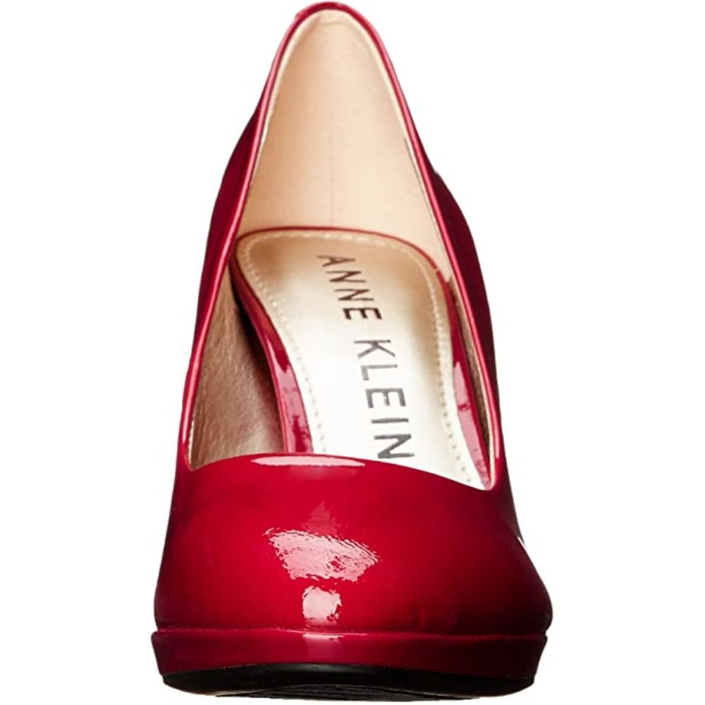 Lolana Red Patent Leather Anne Klein Pumps