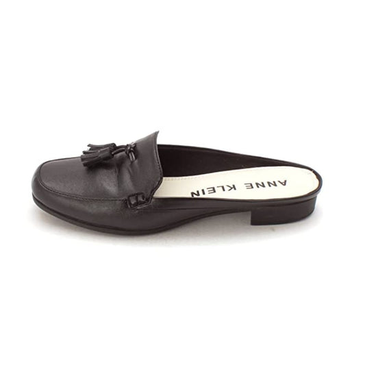 Victorine Black Synthetic Anne Klein Clogs