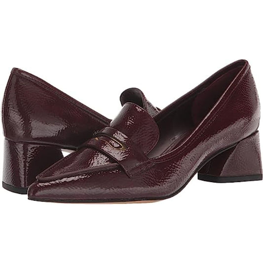 Remi Burgundy Patent Franco Sarto Pumps