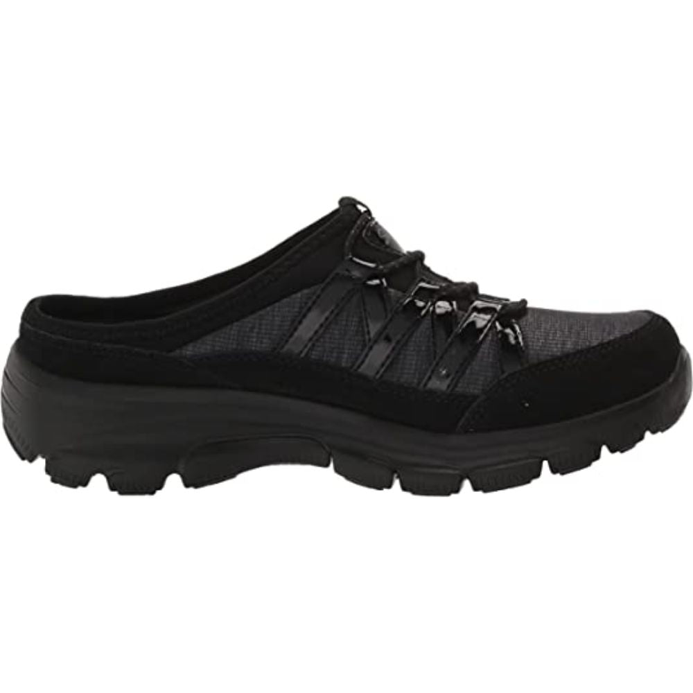 158145 Black Relaxed Fit: Easy Going - In Favor Skechers Mules