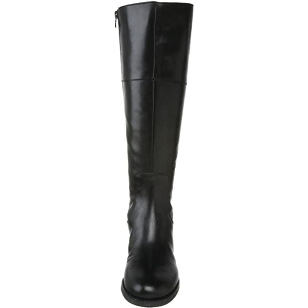 Costa Black Leather Etienne Aigner Boots Wide Calf