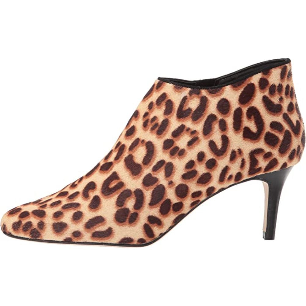Yelm Leopard Haircalf Pelle Moda Ankle Boots