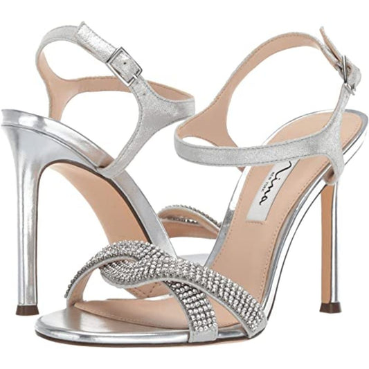 Davia True Silver Nina Sandals