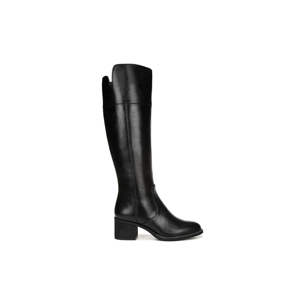 Lucianna Black Leather Franco Sarto Boots