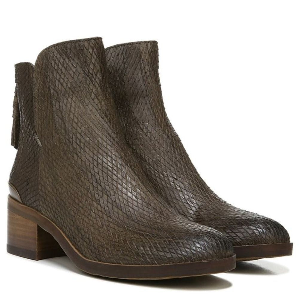 Zelma Bark Leather Franco Sarto Ankle Boots