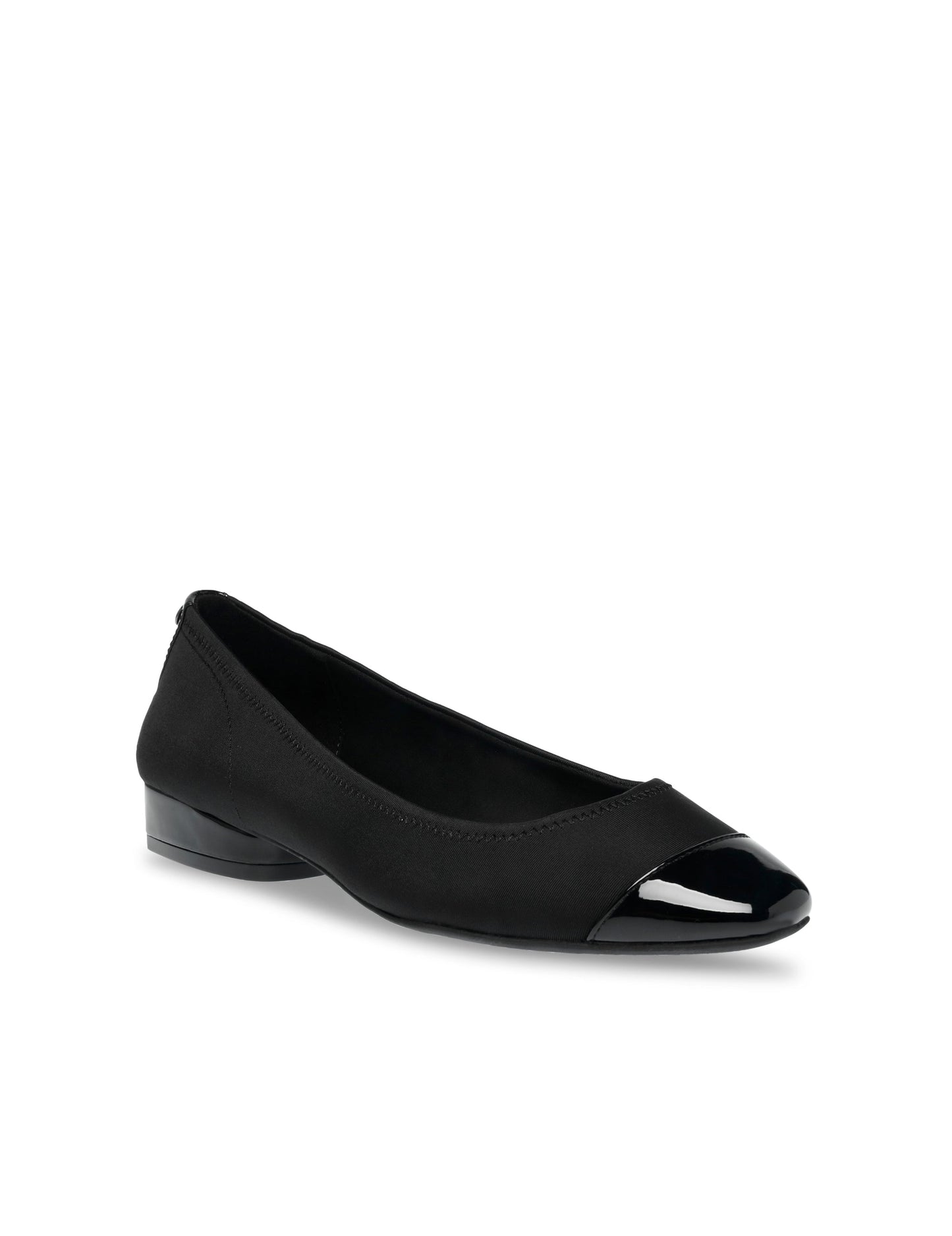 Carlie Black Fabric Anne Klein Ballet Flats