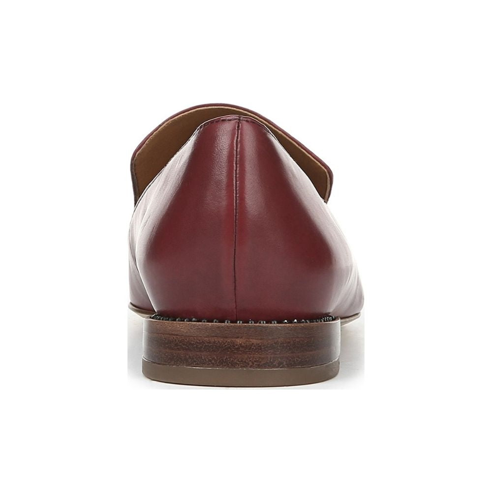 Topaz Crimson Burgundy Leather Franco Sarto Loafer Flats