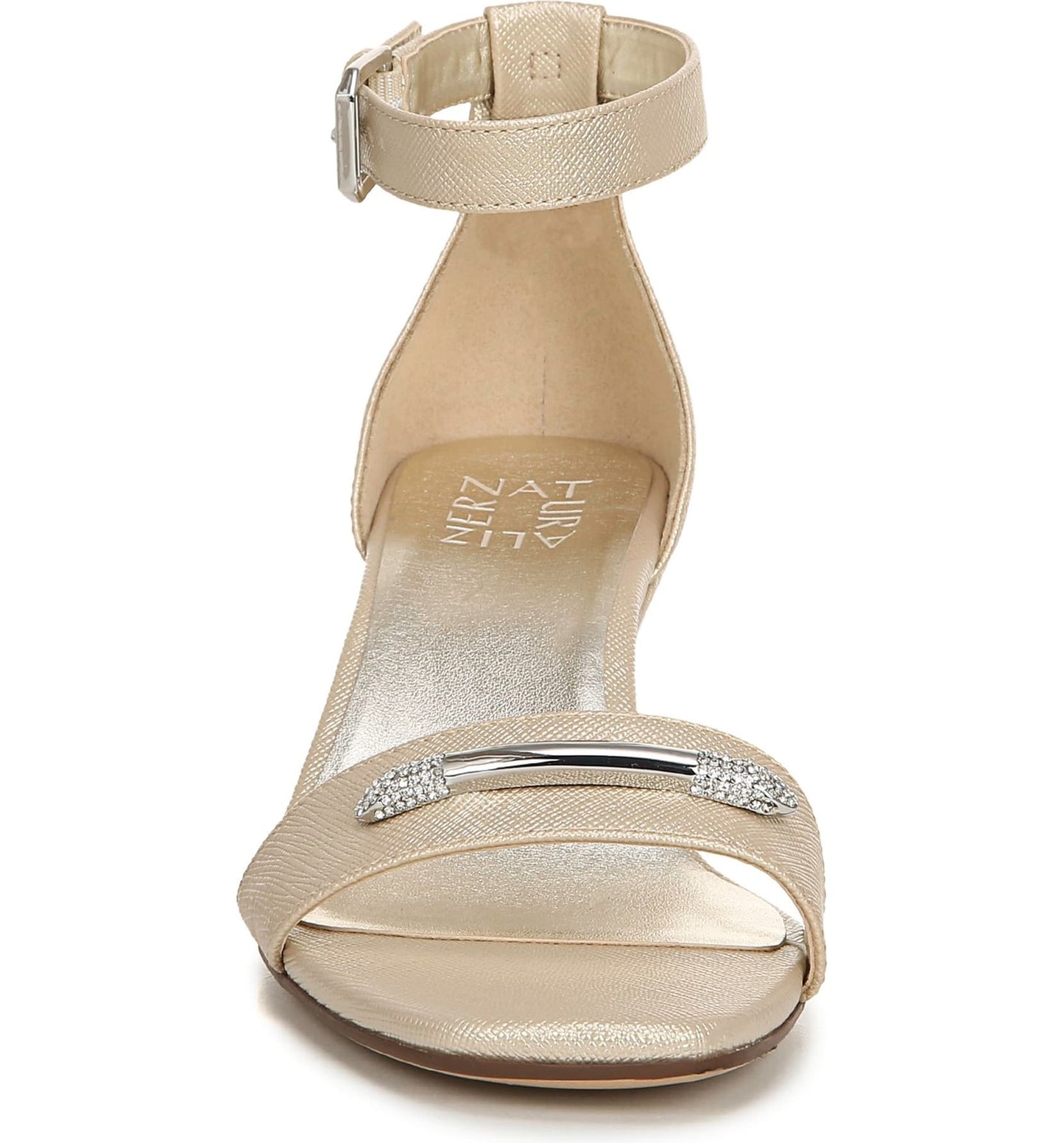 Zenia Light Gold Naturalizer Wedge Sandal