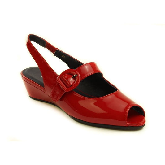 Eliza Red Patent Vaneli Sling