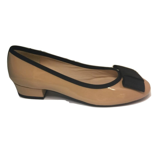 Emma Beige Patent Leather Jon Josef Pump