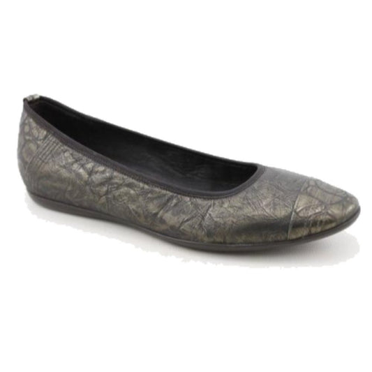 Hideyocu Nickel Donald Pliner Ballet Flats