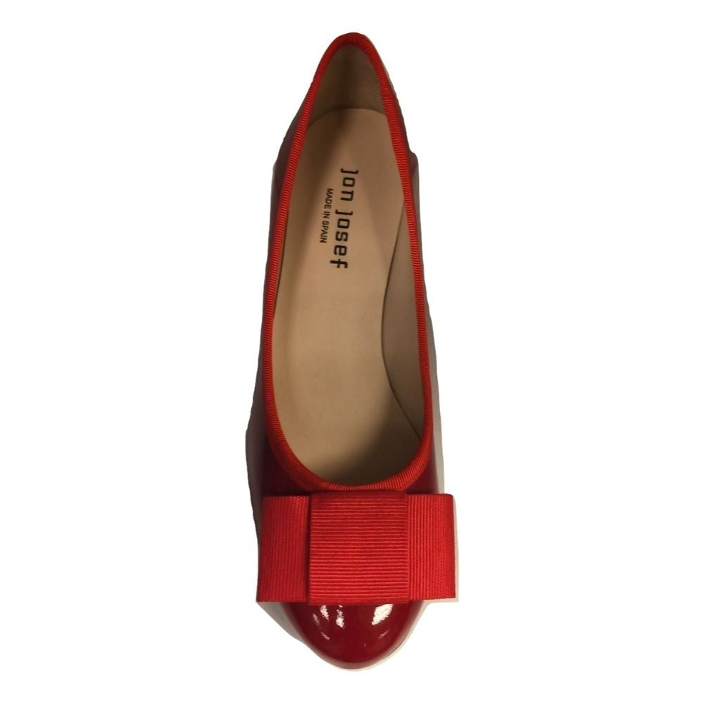 Debra Red Patent Jon Josef Pump