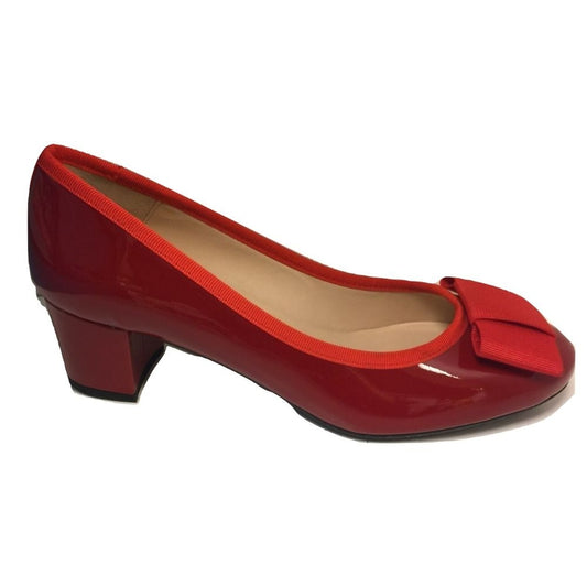 Debra Red Patent Jon Josef Pump