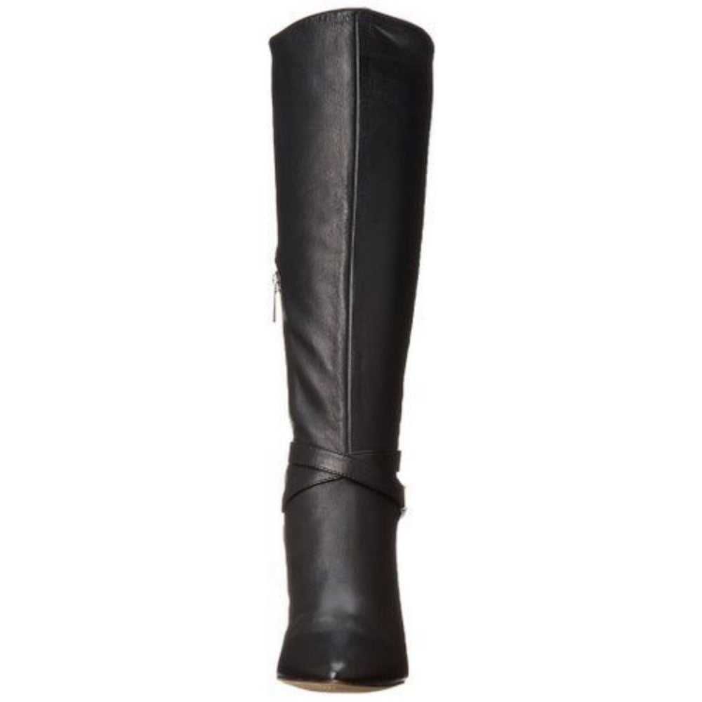 Vince Camuto Women's Ofra Black Leather Slouch Boot
