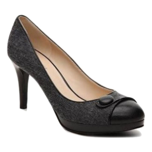 Nine West Women's Agne Grey Fabric Pump