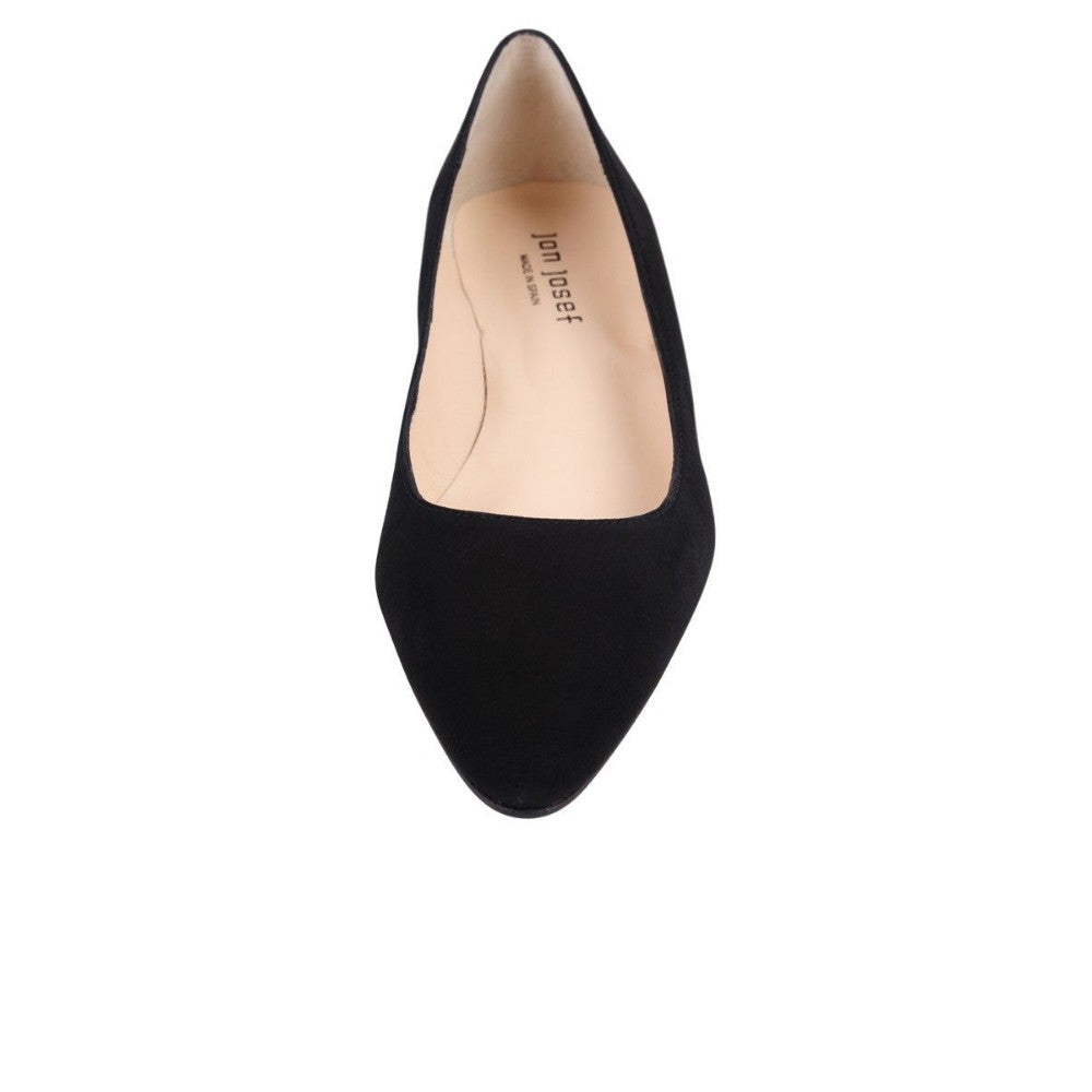 Monica Black Suede Jon Josef Pumps