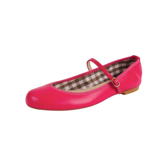Urban Fuchsia Jon Josef Leather Flat