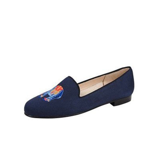 Elephant Navy Jon Josef Loafer Flat