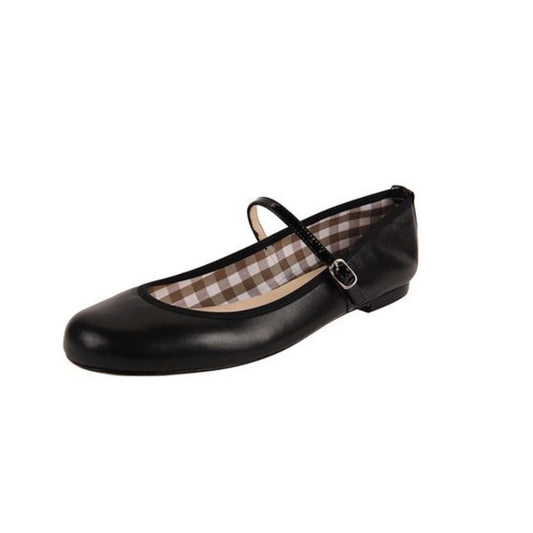 Urban Black Jon Josef Leather Flat