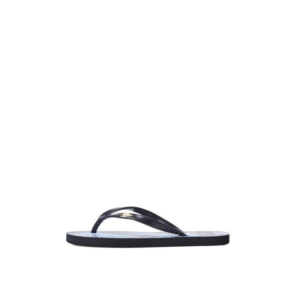 Diane Von Furstenberg Women's Gina Navy Flip Flop Sandal