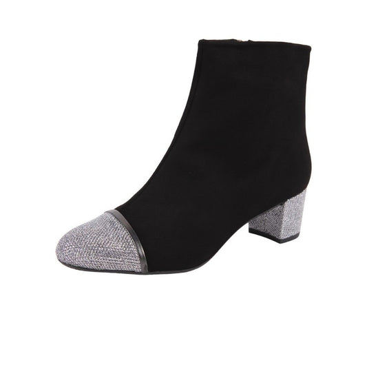 Frame Black Suede Jon Josef Ankle Boot