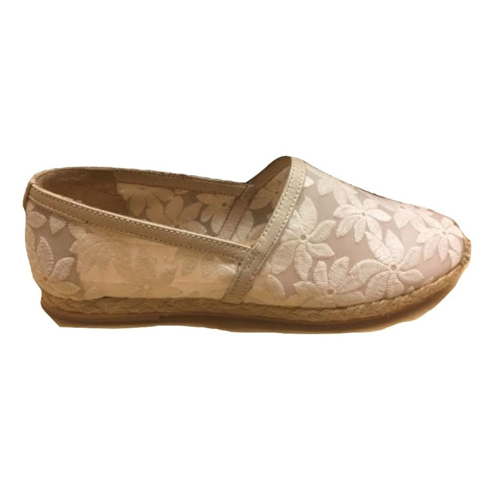 Rest Off White FS/NY Womens Espadrille Flat