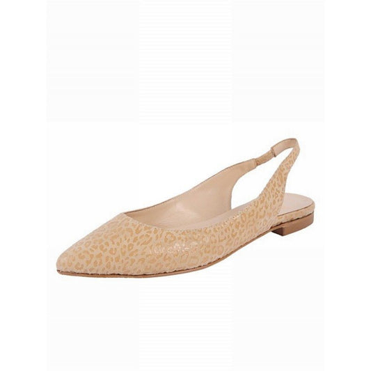 Joyce Nude Butter Leather Flat Slingback