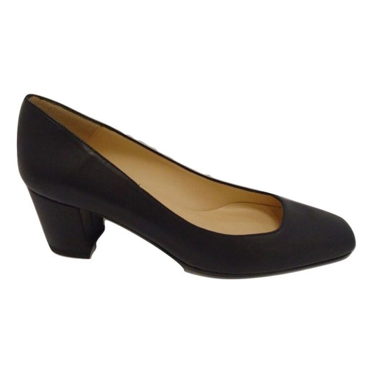 Tender Navy Leather Jon Josef Pumps