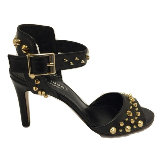 Pincho Black Leather Jon Josef Sandal