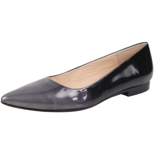 Jon Josef Monaco Gray Degrade Patent Leather Flat