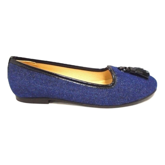 Monelle Denim Jon Josef Loafer Flat