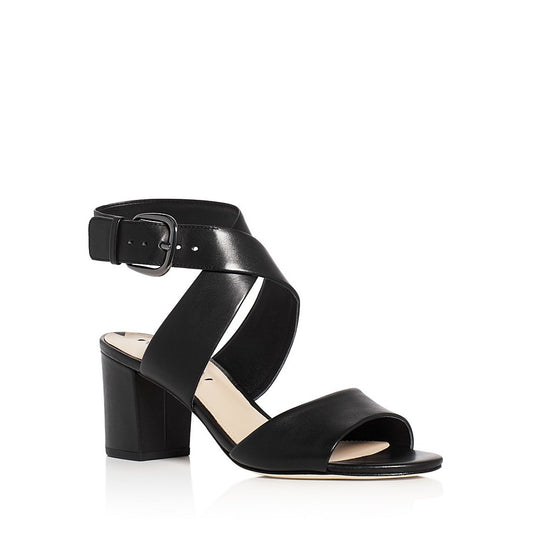 Carson Black Leather Via Spiga