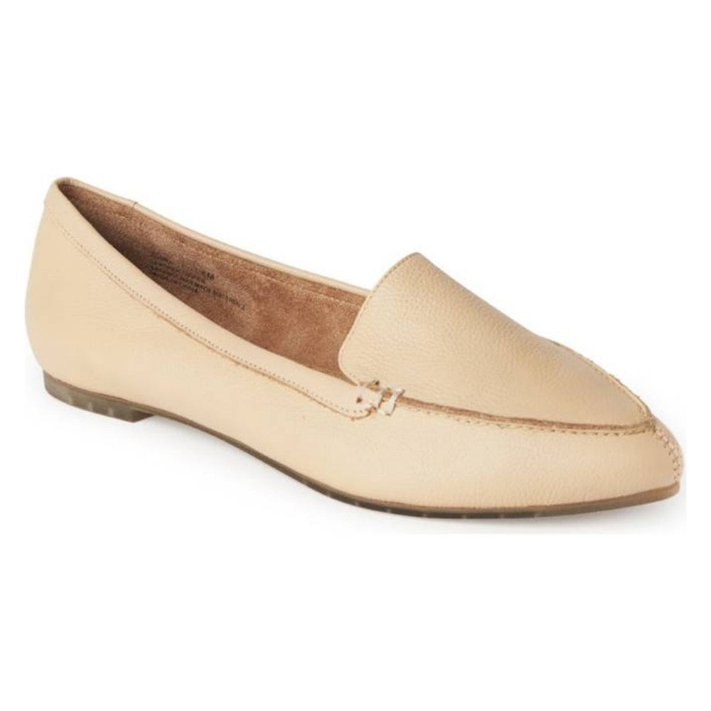 Audra Rice Yellow Me Too Leather Loafer Flats