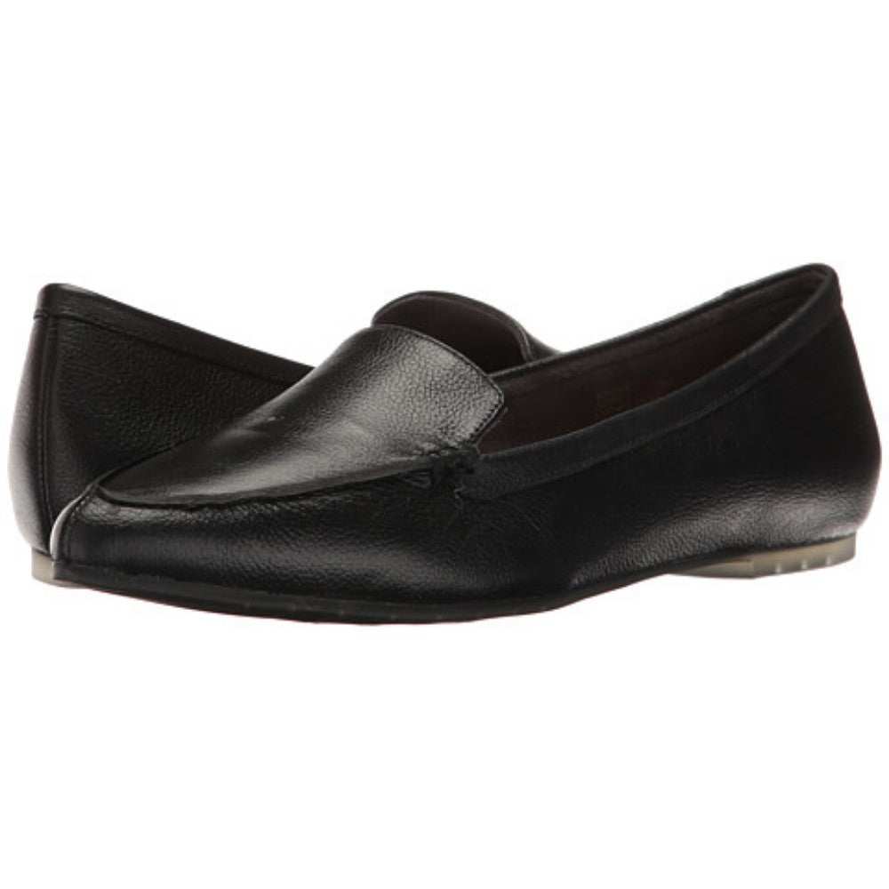 Audra Black Me Too Leather Loafer Flats - M - 11