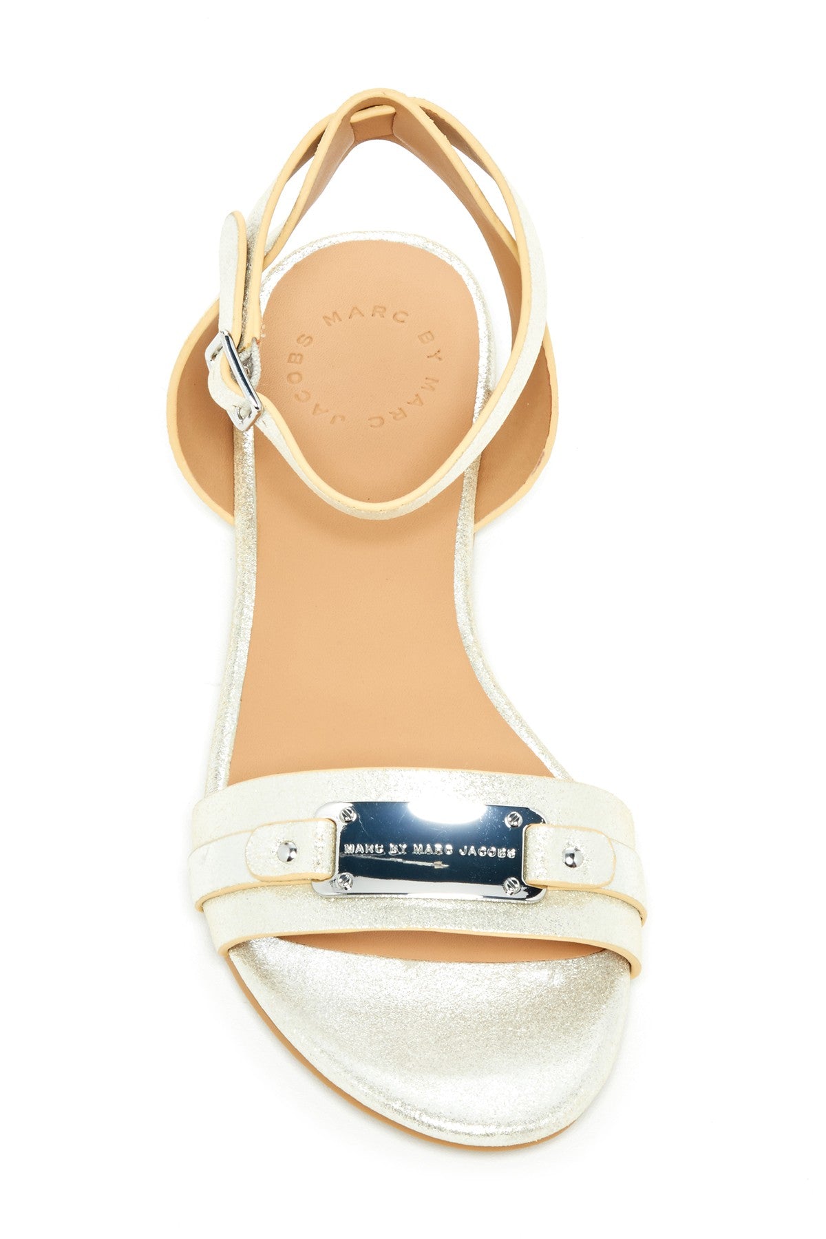 Marc by Marc Jacobs Womens M9000202 Yellow Marc Jacobs Sandal