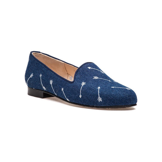 Arrows Denim Jon Josef Loafer Flat