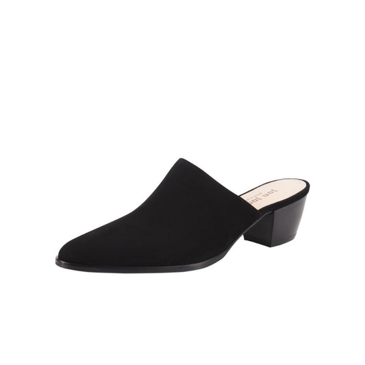 Premiere Black Suede Jon Josef Clog