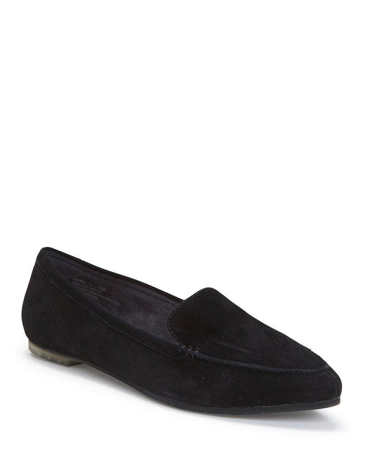 Audra Black Suede Me Too Flat