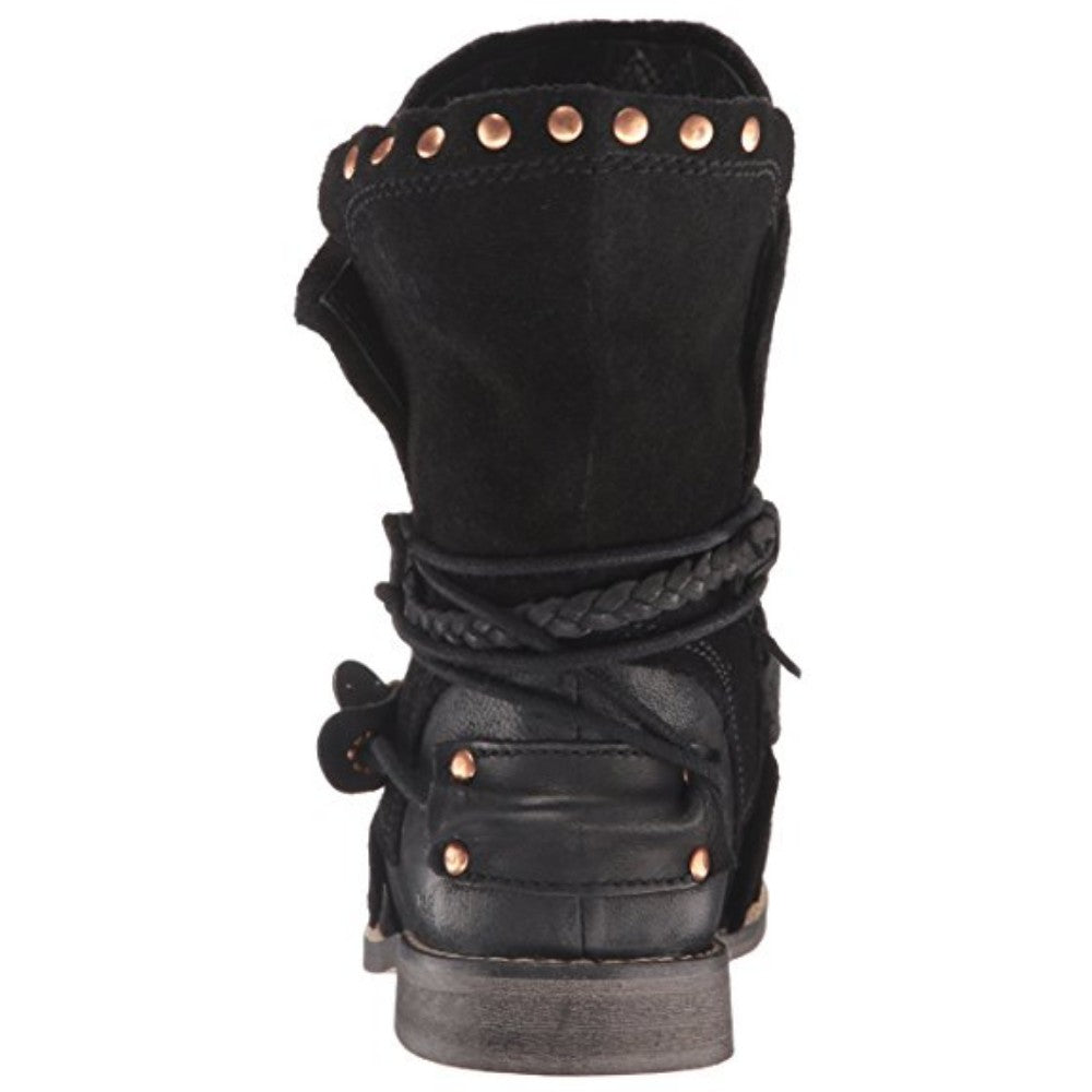 Anaeh Black Musse & Cloud Ankle Boot