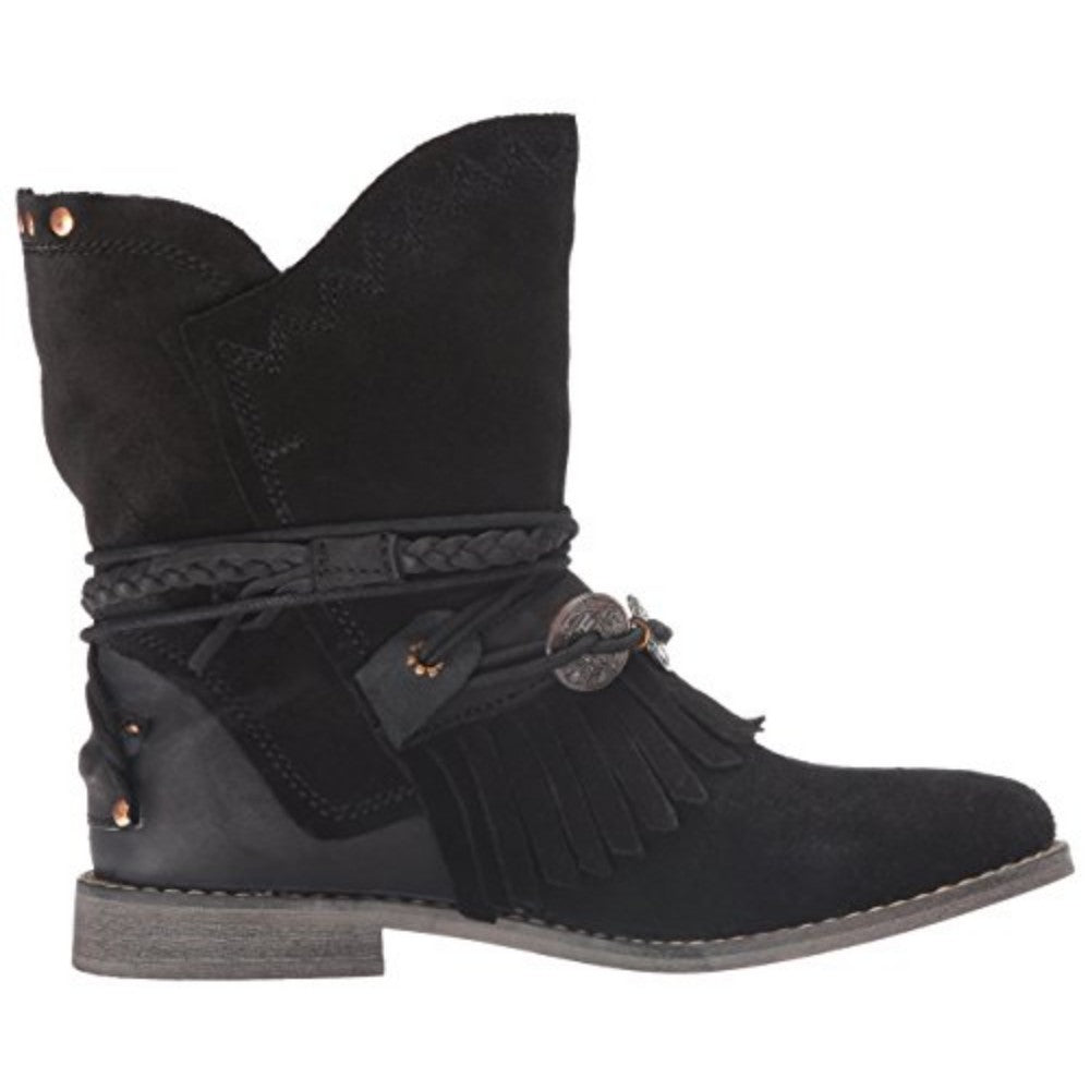 Anaeh Black Musse & Cloud Ankle Boot