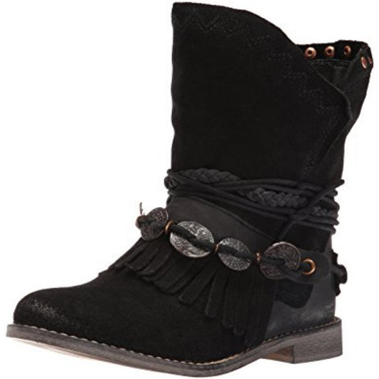 Anaeh Black Musse & Cloud Ankle Boot