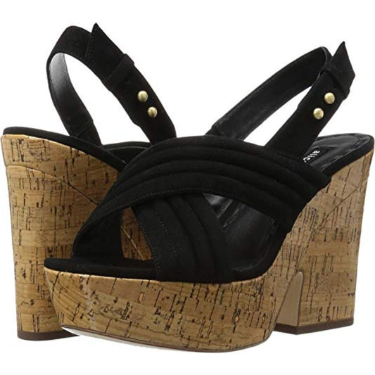 Charlize Black Suede Alice and Olivia