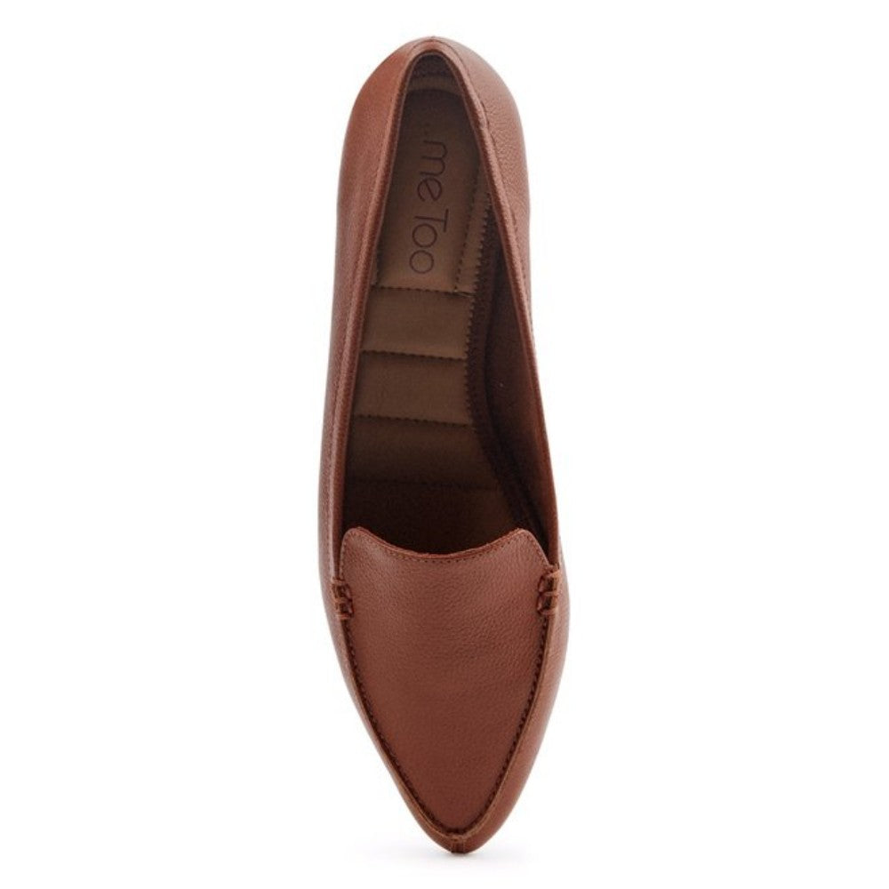 Audra Luggage Me Too Leather Loafer Flats