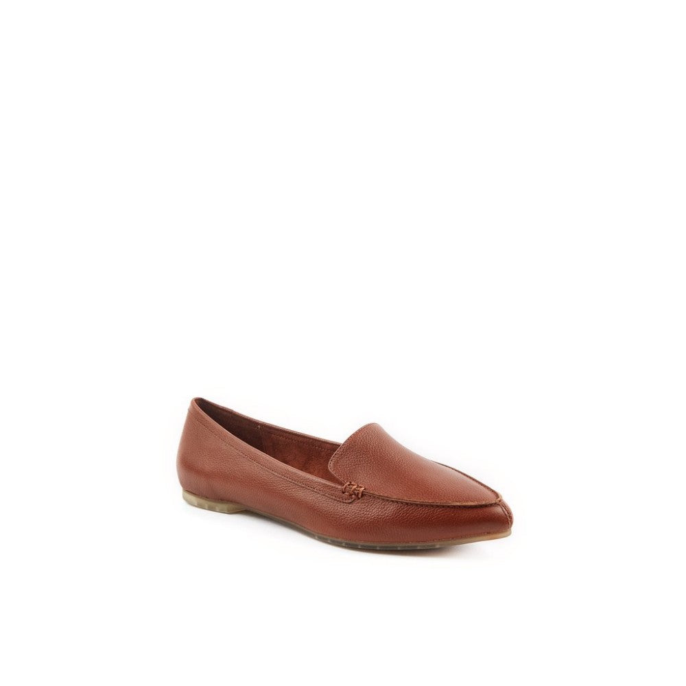 Audra Luggage Me Too Leather Loafer Flats