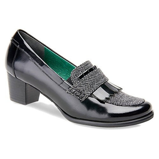 Amy Black/Grey Ros Hommerson Pump