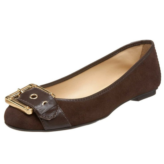 Wiffle Brown Suede FS/NY Flat