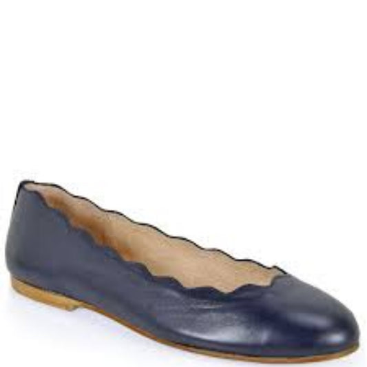 Jigsaw Navy Leather FS/NY Flat